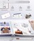 Photo Album Self Adhesive Scrapbook Album for Pictures DIY Photo Book with Plastic Refills Sleeves Page